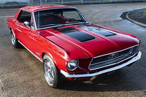 1968 Ford Mustang 289 Automatic Huge Specification Stunning Red Deposit Taken Muscle Car