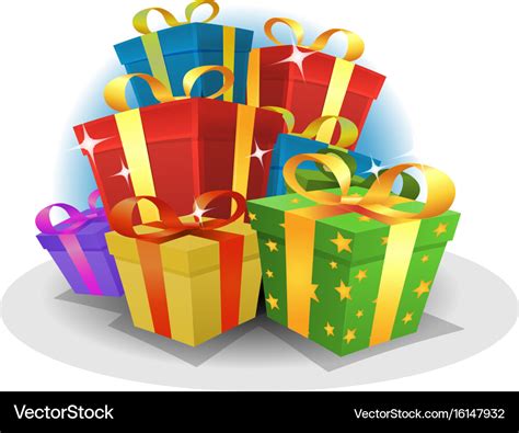 Happy Birthday Ts Pack Royalty Free Vector Image