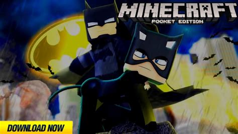 Batman Addon Mod In Minecraft 118 Bedrockpocket Edition For