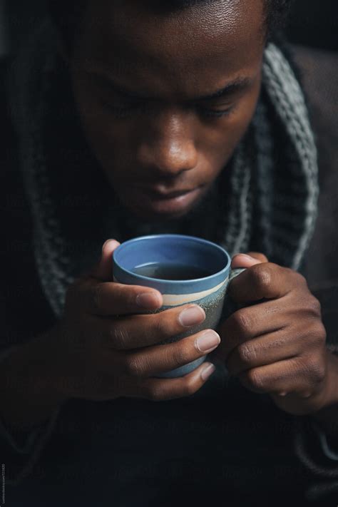 Man Drinking Tea By Stocksy Contributor Lumina Stocksy