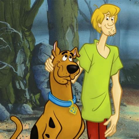 Scooby And Shaggy Standing Limited Edition 16x20 Giclee By Hanna