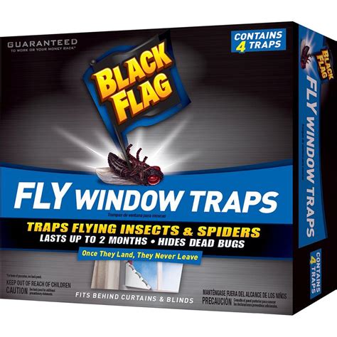 Black Flag Fly Window Trap 4 Pack Hg 11017 The Home Depot