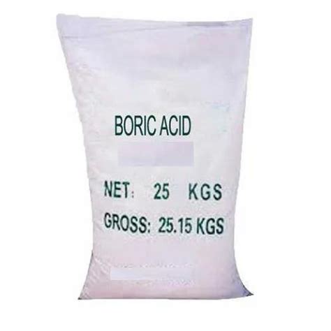 Boric Acid Powder Packaging Size 25 Kg At Best Price In Bhavnagar