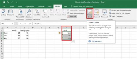 Steps To Lock Formulas In Excel Step By Step Guide