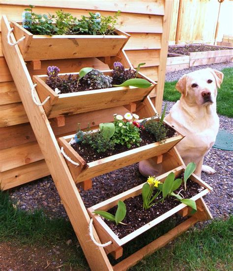 Herb Garden Raised Planter Garden Design Ideas