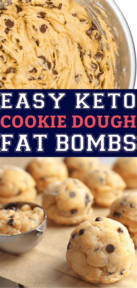 There is a wide variety of low fat and sugar chocolate flavoured desserts on the market. Keto Chocolate Chip Cookie Dough Fat Bombs! Easy Low Carb ...