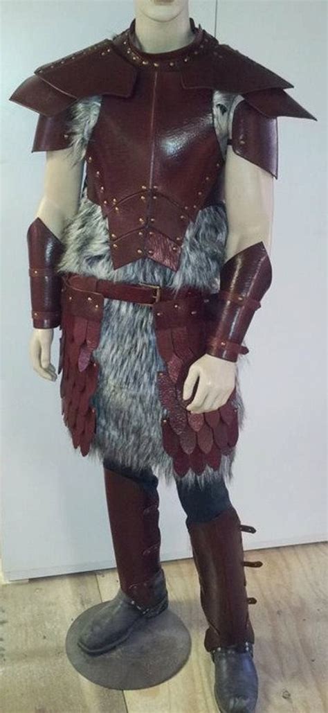 Leather Armor Barbarian Set