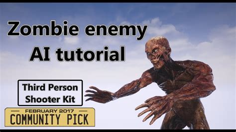 Third Person Shooter Kit Zombie Enemy Ai Tutorial Youtube