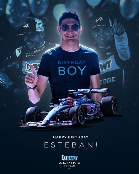 Happy Birthday Esteban Ocon Formelaustriaat