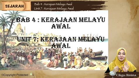 Tema Kerajaan Kerajaan Melayu Awal Jom Tuisyen