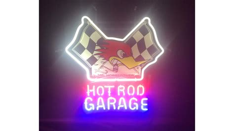 Hot Rod Garage Neon Sign Z311 Las Vegas 2021