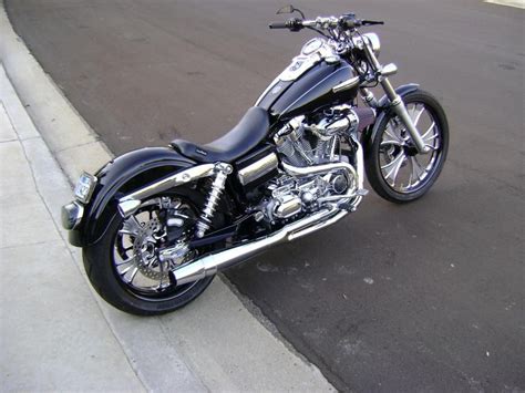Dyna Super Glide Custom Wheels Harley Davidson Bikes Harley Bikes
