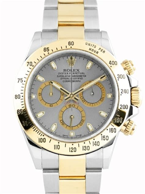 Rolex Daytona Two Tone Silver Dial