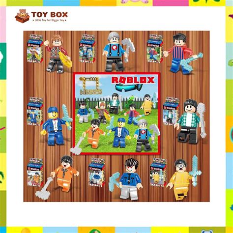 Lego Roblox Winner Surprise Box Xy18005 Shopee Singapore