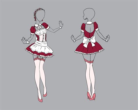 Commission 71 By Scarlett Knight On Deviantart Drawing Anime Clothes Anime Costumes