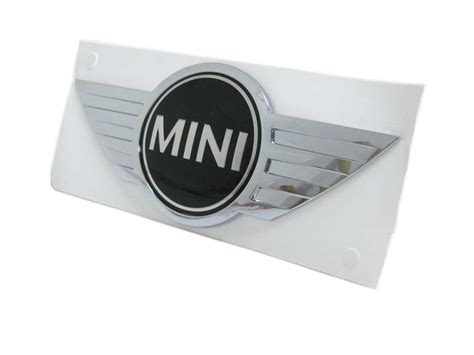 Mini Cooper Front Wings Hood Emblem Oem Gen1 R50 R
