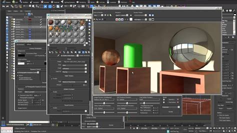 How To Use The Compact Material Editor In 3ds Max 2015 Youtube