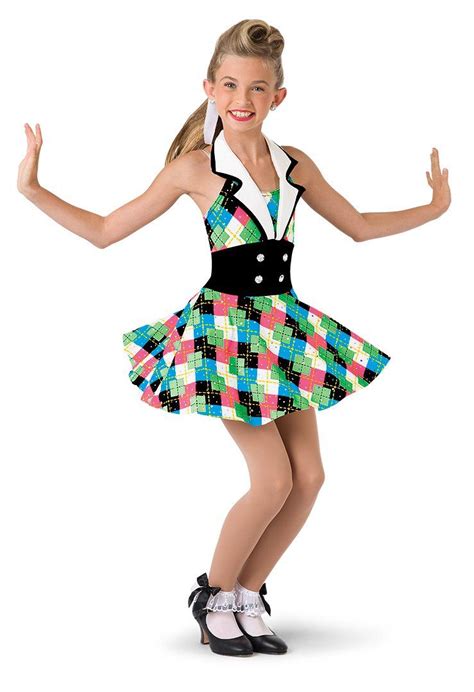 Adult Small Dress Swing Time Jazz Dance Costume Tap 40s Adult Dance Outfits Adult Dancewear