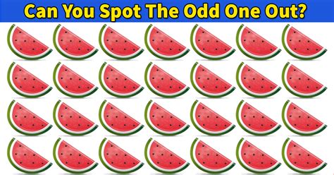 Only Genius Can Spot The Odd One Out In Less Than 30 Seconds
