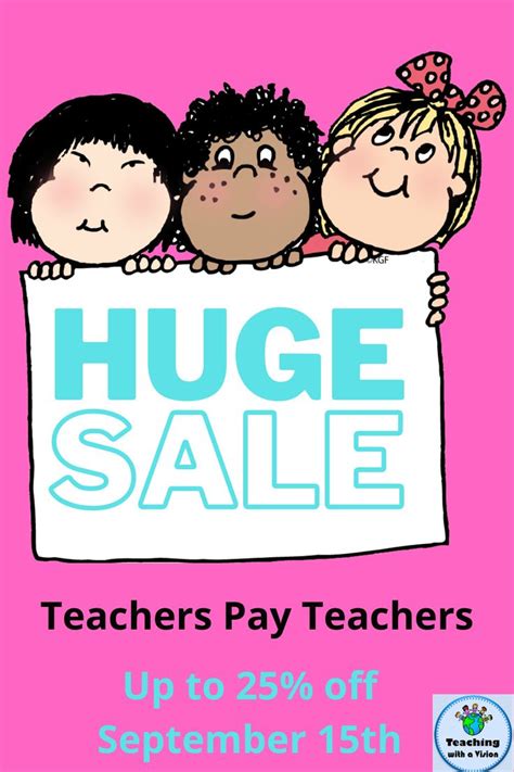 It Is Back Again Teachers Pay Teachers Sale For One Day Only
