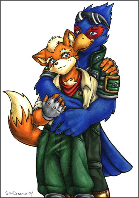 Commission Fox And Falco By Souldreamx On Deviantart