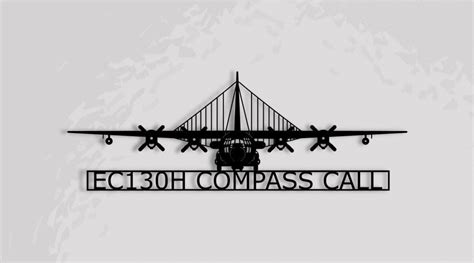Ec 130h Hercules Compass Call Electronic Warfare Etsy