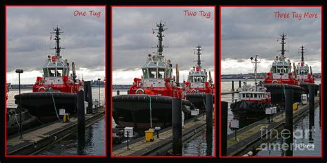 One Tug Two Tug Three Tug More Photograph By Randy Harris