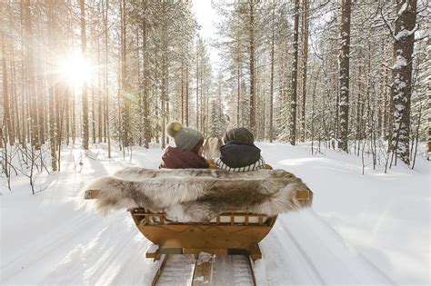 1 Reindeer Sleigh Ride Santa Claus Village Rovaniemi Lapland 6
