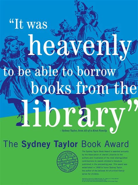 Sydney Taylor Book Award Association Of Jewish Libraries