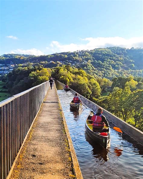 Aqueduct Canoeing In Llangollen North Wales · Bearded Men Adventures