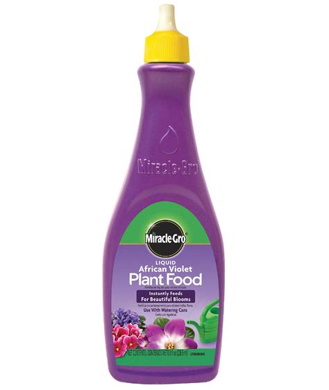 Miracle Grow Plant Food African Violet Liquid 8 Fl Oz Lawn