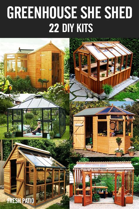 Check out our greenhouse diy kit selection for the very best in unique or custom, handmade pieces from our shops. Greenhouse SHE Shed - 22 Awesome DIY Kit Ideas