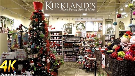 Red truck and christmas decoration trees. KIRKLAND'S CHRISTMAS DECOR - Christmas Decorations ...