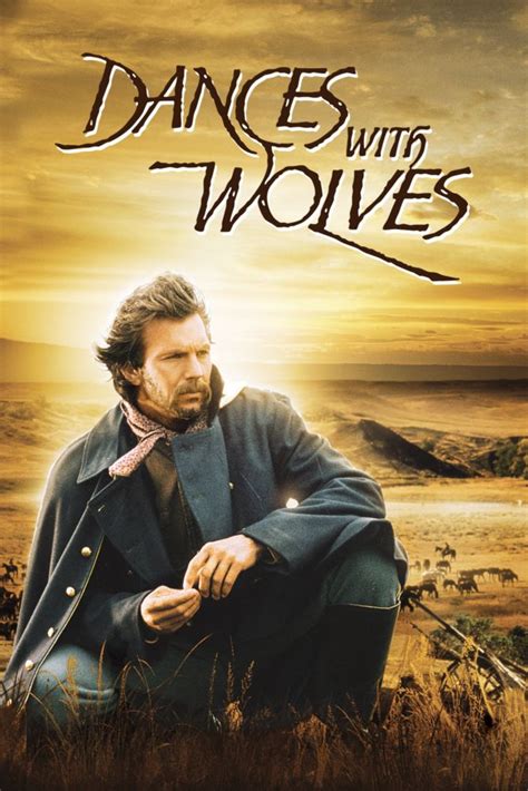 Dances With Wolves Movie Poster Kevin Costner Mary Mcdonnell Graham