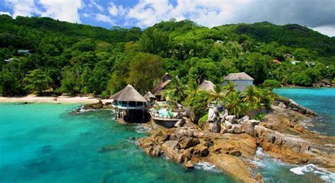 The Sunset Beach Hotel In The Stunning Seychelles