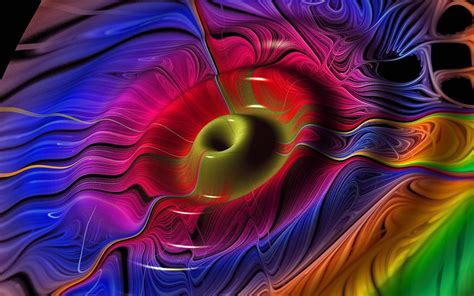 Color Colors Psychedelic Swirl Pattern Patterns Wallpapers Hd