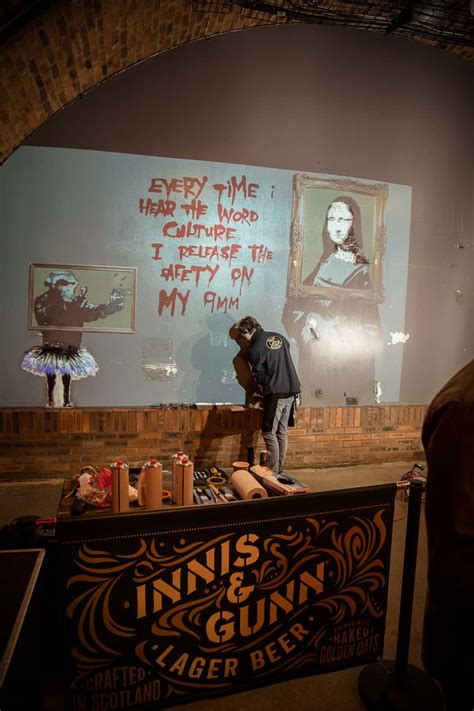 Banksys Early Artworks In Glasgow Restored Live Fine Art Restoration