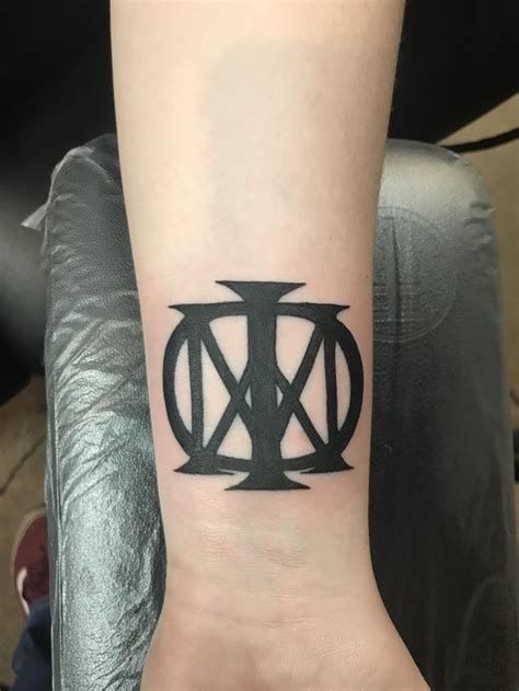 First Tattoo Dedicated To My Favorite Band Of All Time Dreamtheater