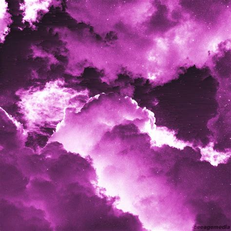 Purple Clouds Surrealism