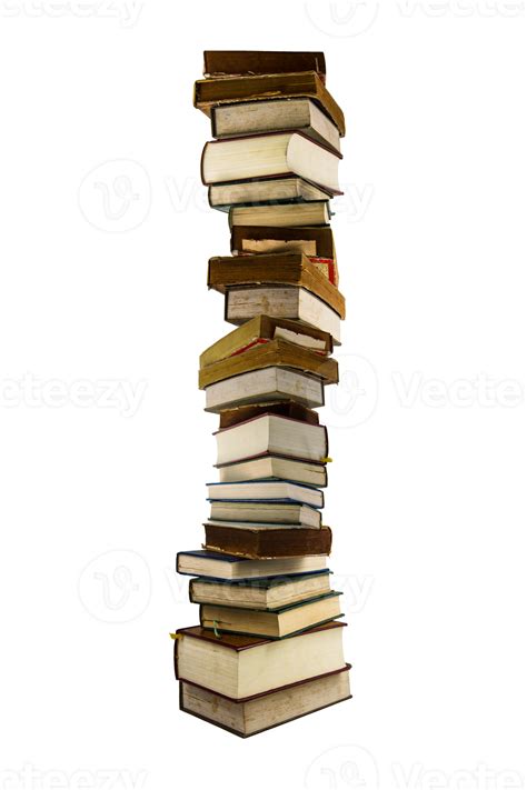 Free Stack Of Books Isolated On White Background 8508395 Png With