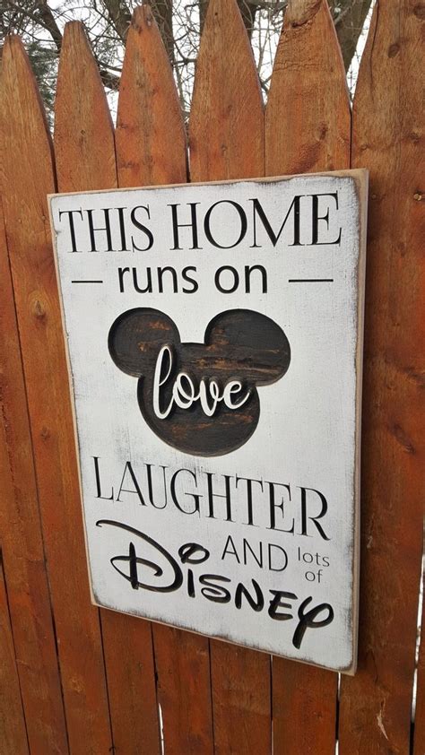 Pin By Marride Morris On Disney ️ Custom Carved Wooden Signs Wooden