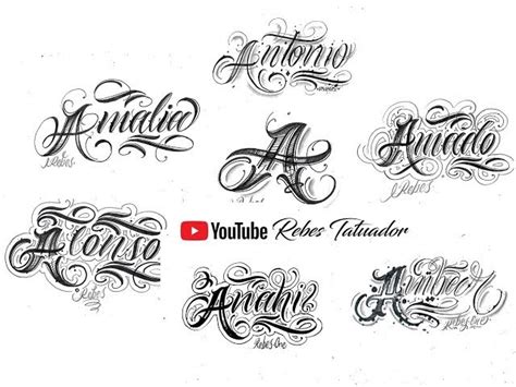 Letras Cursivas Para Tatuajes Abecedario Zettazone Wallpaper
