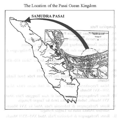 Location Of The Samudera Pasai Sultanate Source Ismail 1997 Samudera