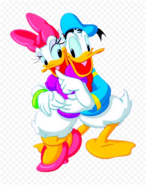 Donald Duck And Daisy Duck In Love Png Citypng