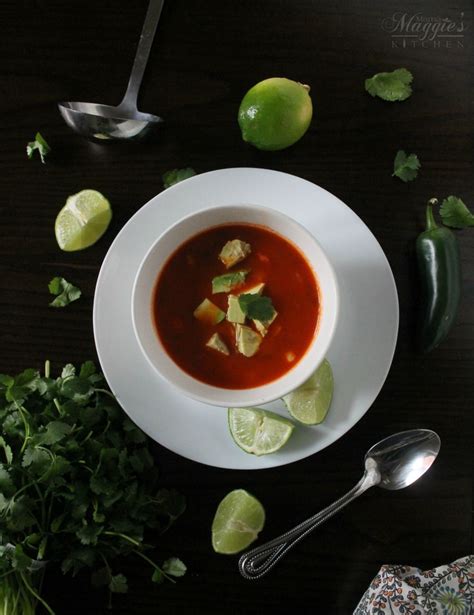 Caldo De Camarón Or Mexican Shrimp Soup Is A Hearty Soup Full Of