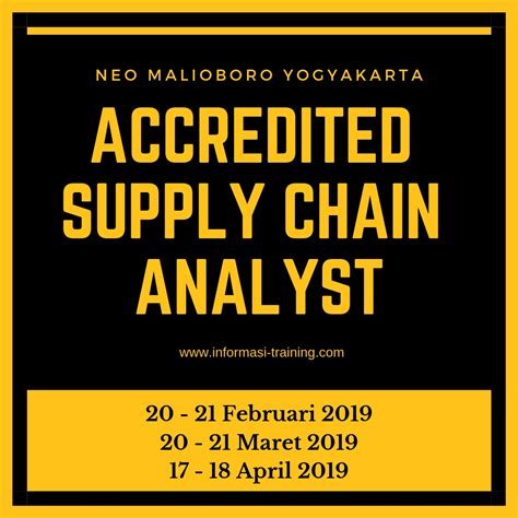 Collecting and analyzing supply chain data. ACCREDITED SUPPLY CHAIN ANALYST (ASCA) - International ...