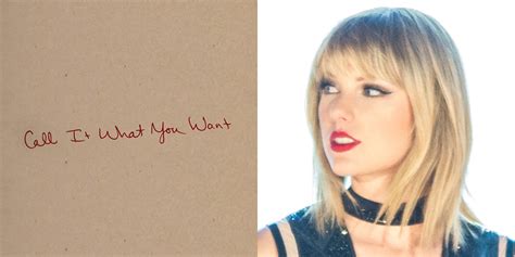 Taylor Swift ‘call It What You Want Stream Lyrics And Download