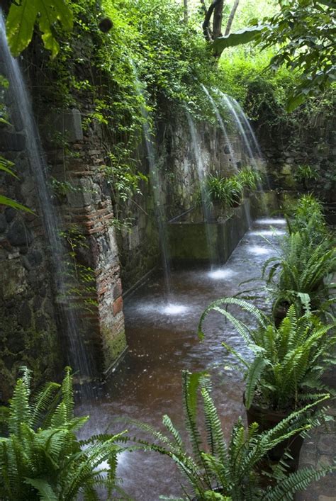 Waterfalls can look pretty silly (unnatural and out you can do it even cheaper if you're willing to search for a used pond form at yard sales or in online. 40 Beautiful Garden Fountain Ideas