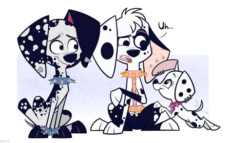 Influence By Higglytownhero On Deviantart 101 Dalmatians Cartoon Animated Bunny Furry Art