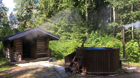 The Finnish Sauna Experience Out In The Nature